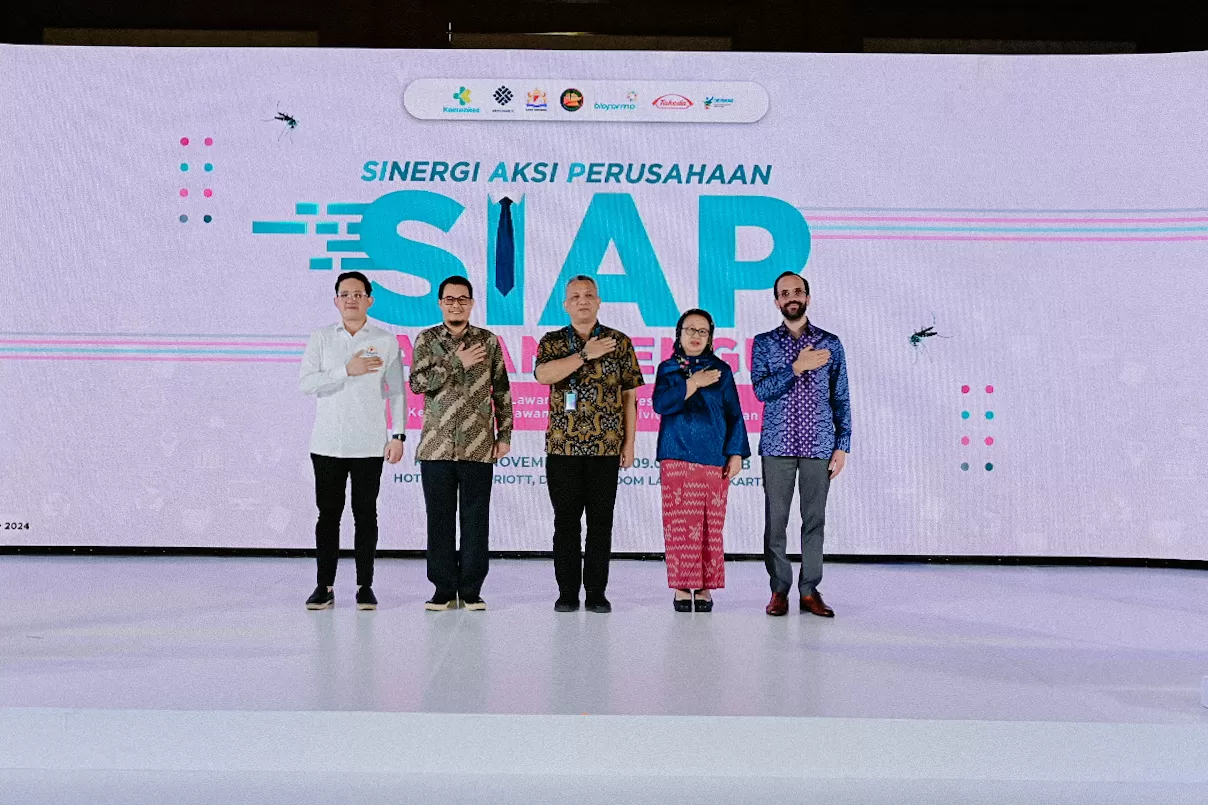 gerakan gerakan &ldquo;Sinergi Aksi Perusahaan (SIAP) Lawan Dengue&rdquo;.   (istimewA)
