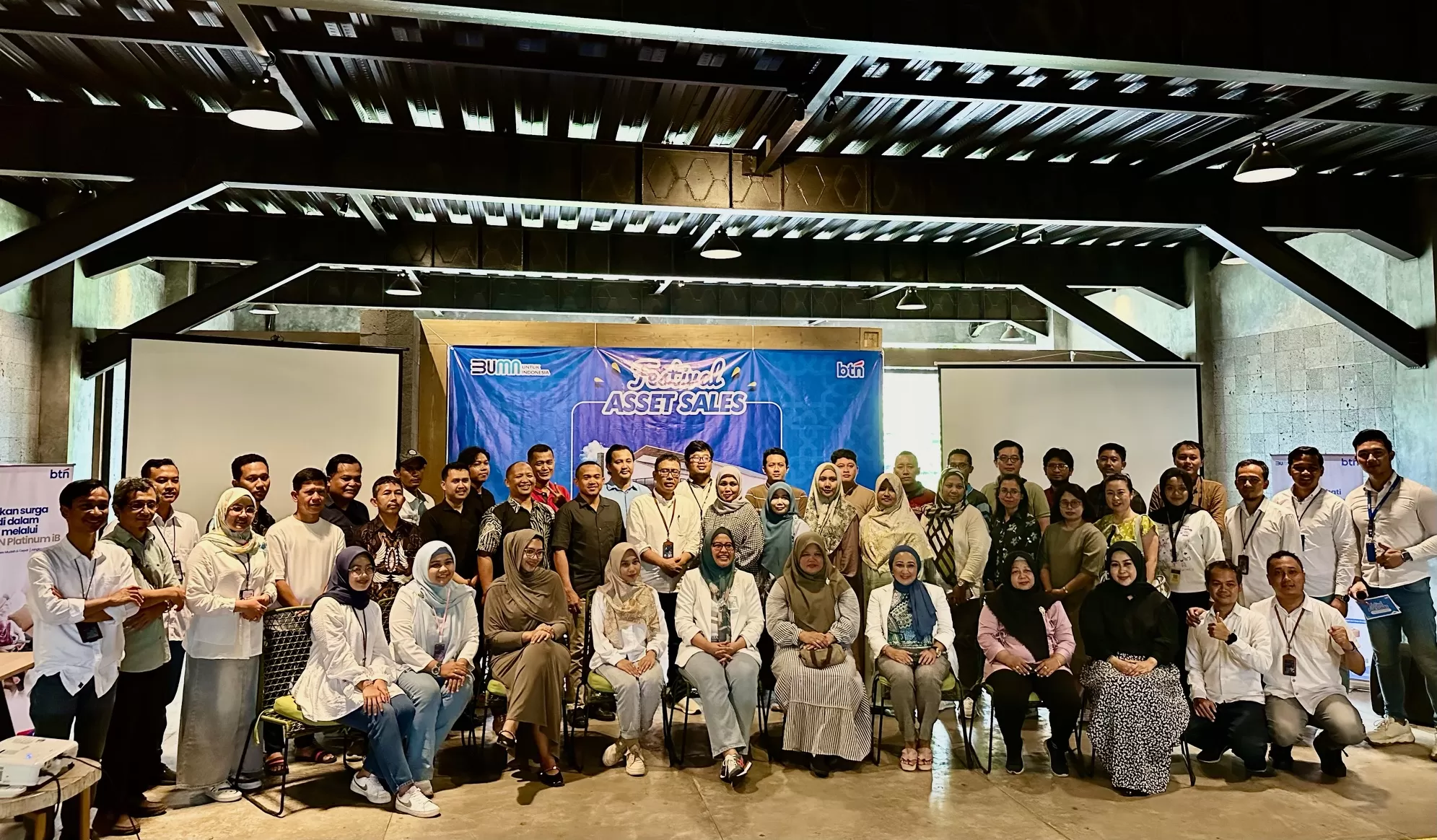 Suasana Festival Asset Sales BTN Syariah Yogyakarta (Harminanto)