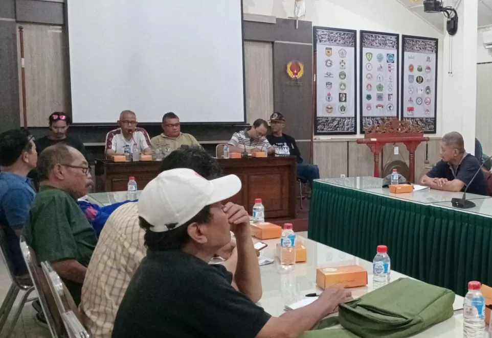 Pengurus KONI Kota Yogyakarta menggelar pertemuan dengan perwakilan Koordinator Olahraga Kemantren (Korman) sebagai persiapan pelaksanaan Porkot Yogyakarta 2024.