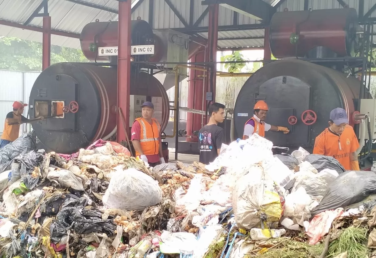 Insinerator terpasang di Giwangan Kota Yogyakarta  (Ist)