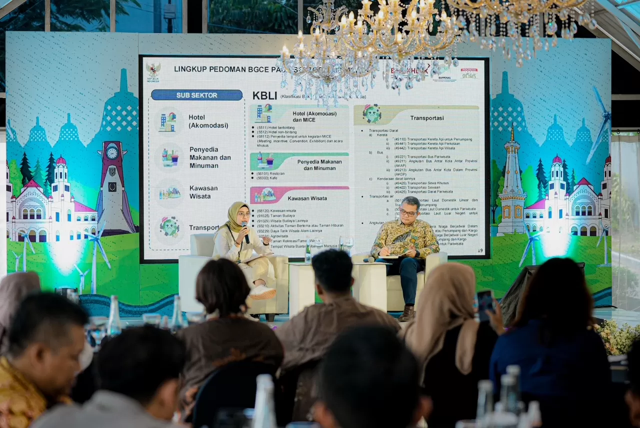 Pemaparan BGCE pengelolaan kawasan pariwisata di area Borobudur  (Ist)