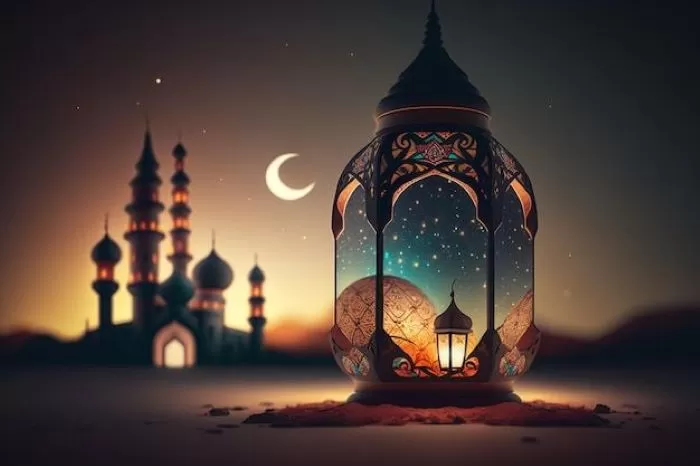 Ilustrasi Memasuki malam Bulan Rajab 2025 (pinterest) 