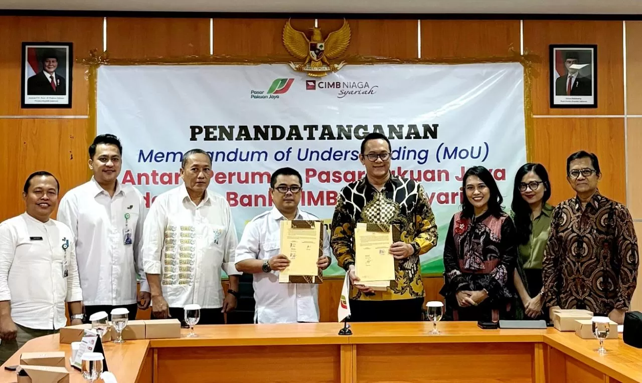 CIMB Niaga Syariah dan Perumda Pasar Pakuan Jaya Kembangkan Ekosistem Digital Pasar di Kota Bogor    (istimewa)