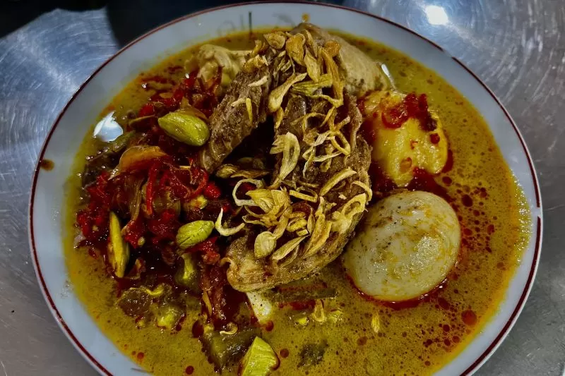 Lontong cap go meh (ANTARA)