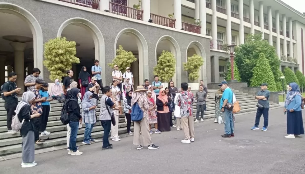 Penggal perjalanan Heritage Walk Melawat Gedung Pusat (Ist)