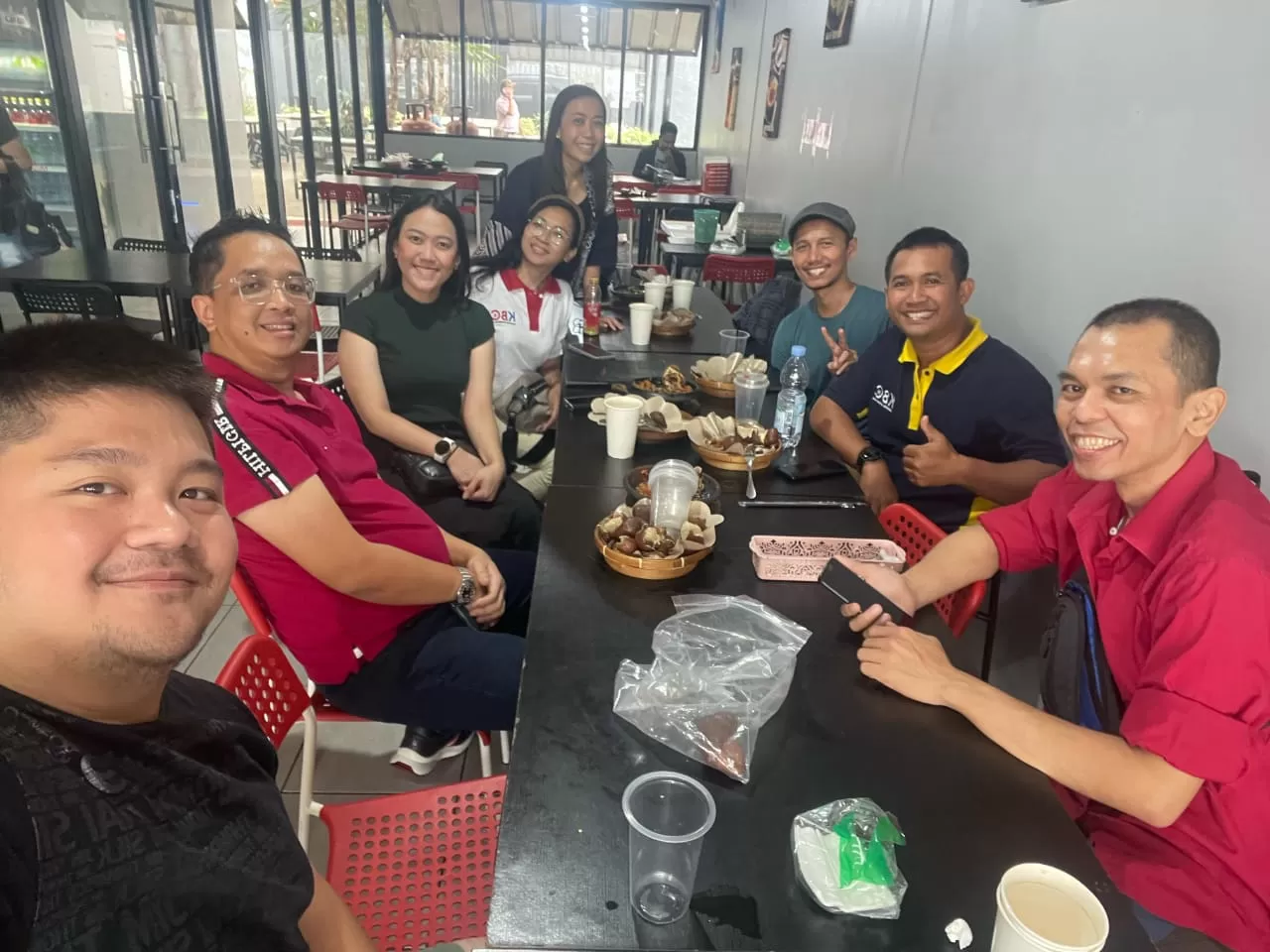 Suasana kopdar KAMAJAYA Business Club (KBC) Jakarta Raya di Sabi