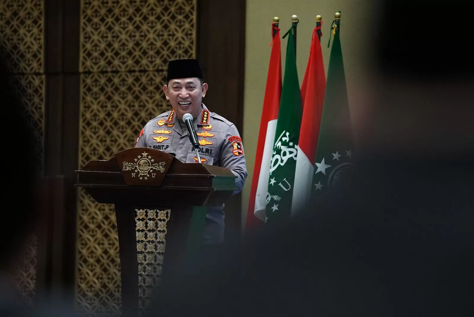 Kapolri Jenderal Listyo Sigit Prabowo dalam Musyawarah Nasional (Munas) Alim Ulama dan Konferensi Besar Nahdlatul Ulama  (Foto Istimewa)