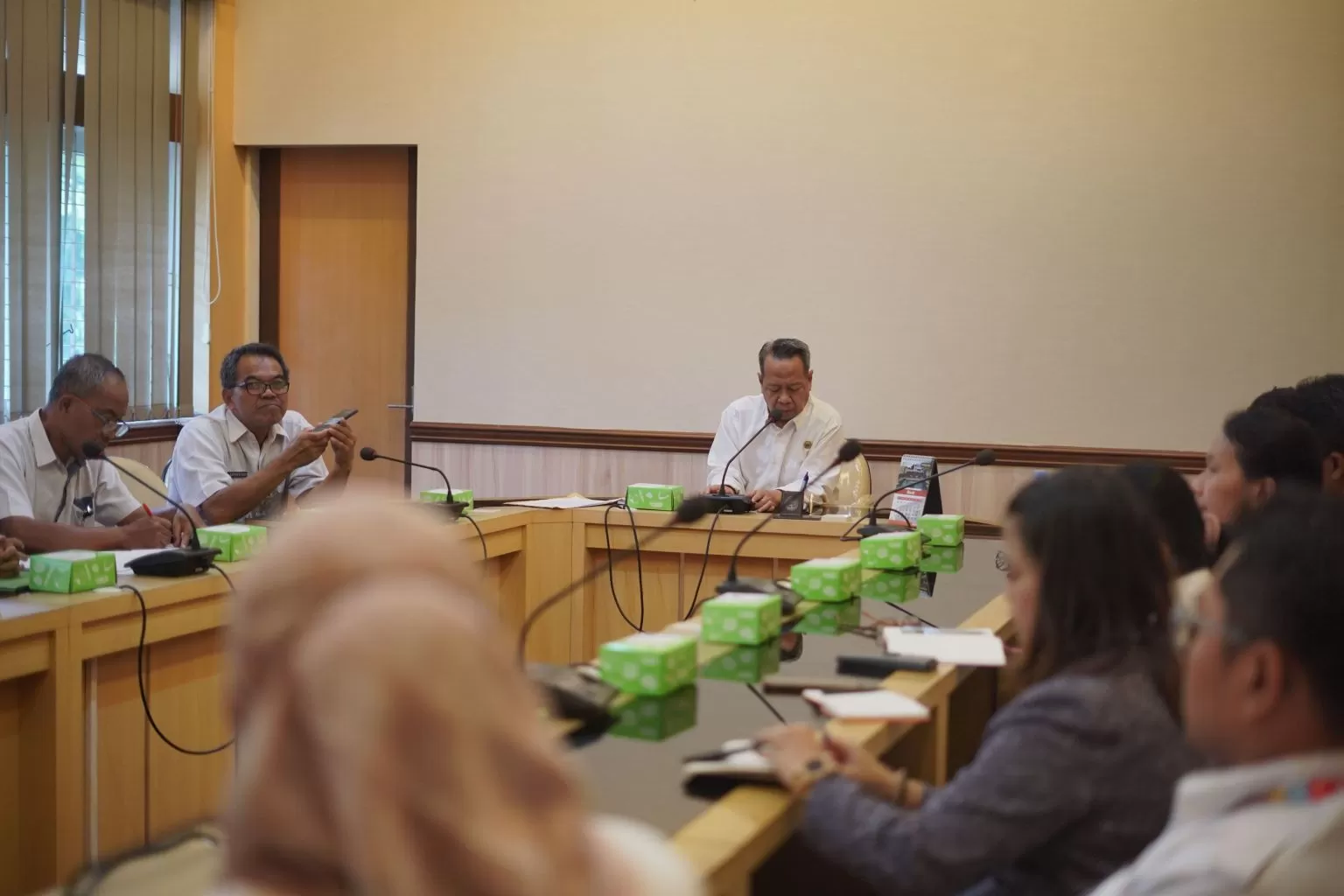 Suasana mediasi Disdikpora DIY (Ist)