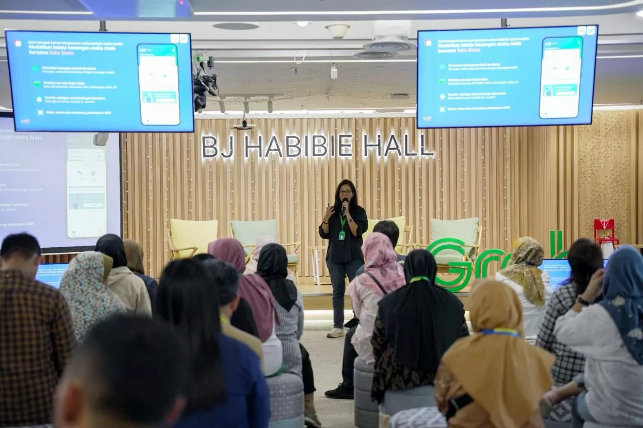 Suasana acara 'Temu Ramah Sapa Sharing PERWIRA Grab Merchant' (Ist)