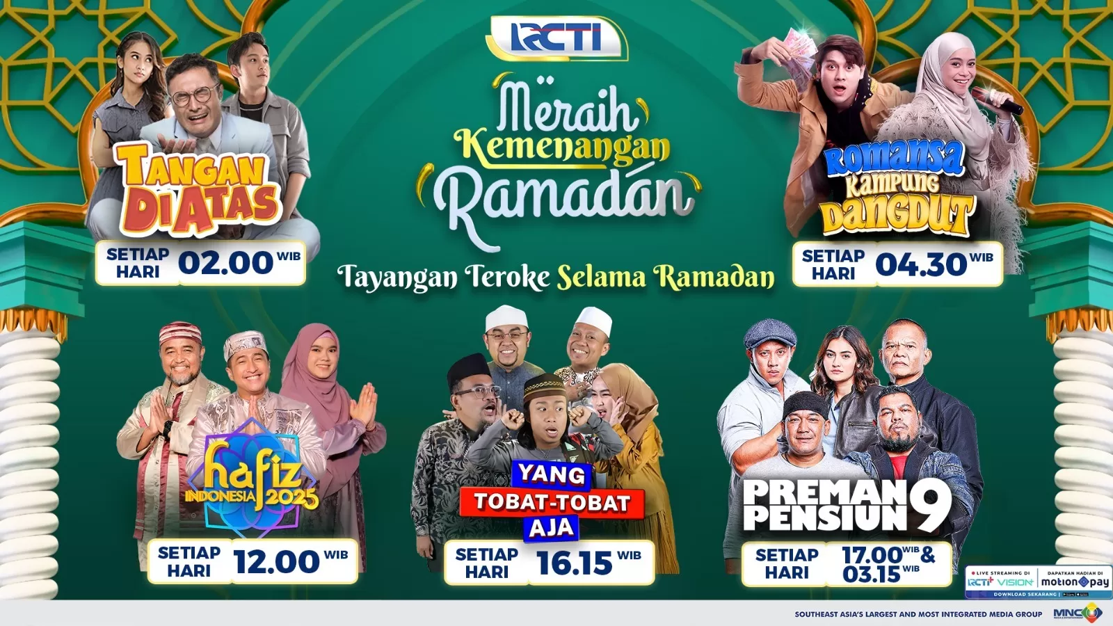 Program-program Spesial Ramadan di RCTI (Ist)