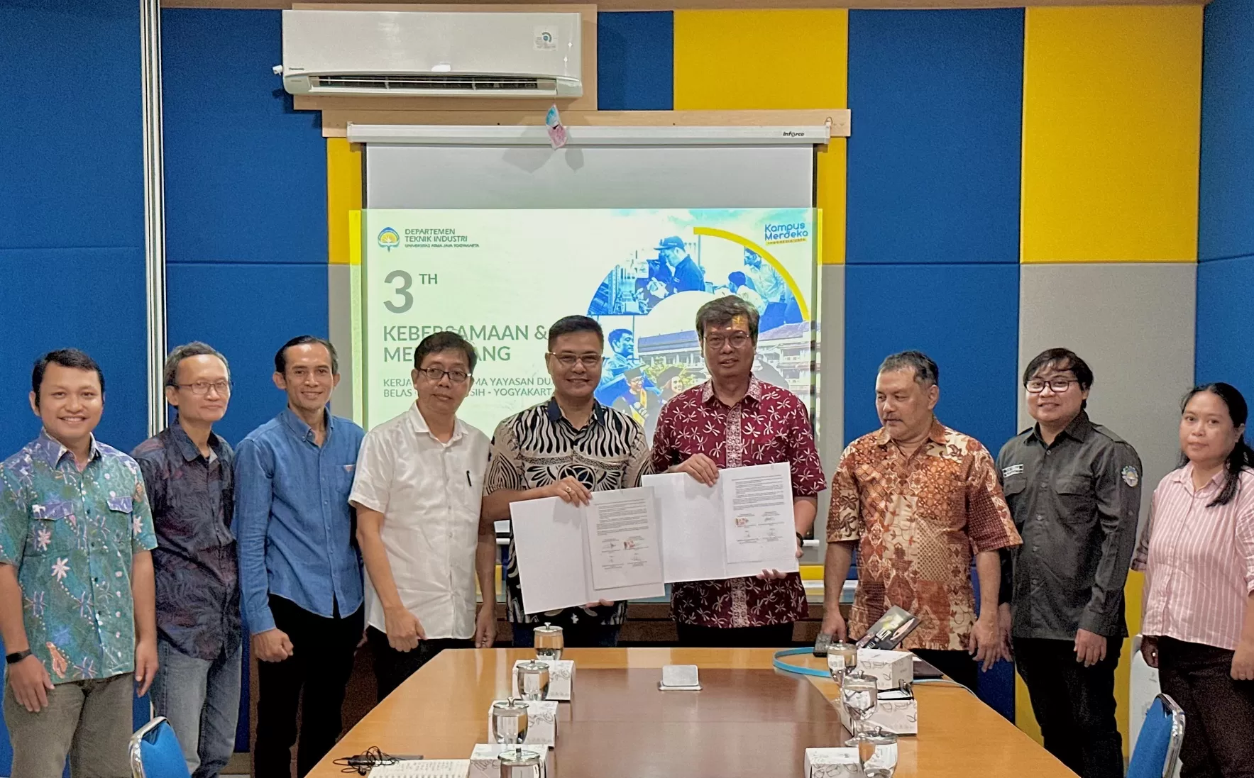  Kerjasama FTI UAJY dengan Dua Belas Cahaya Kasih  ((Harminanto))