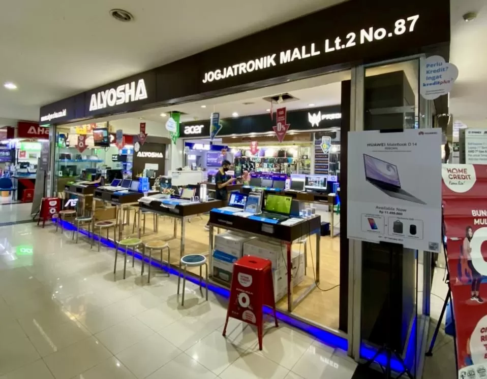 Gerai yang diberikan diskon saat momen Ramadhan (Ist)