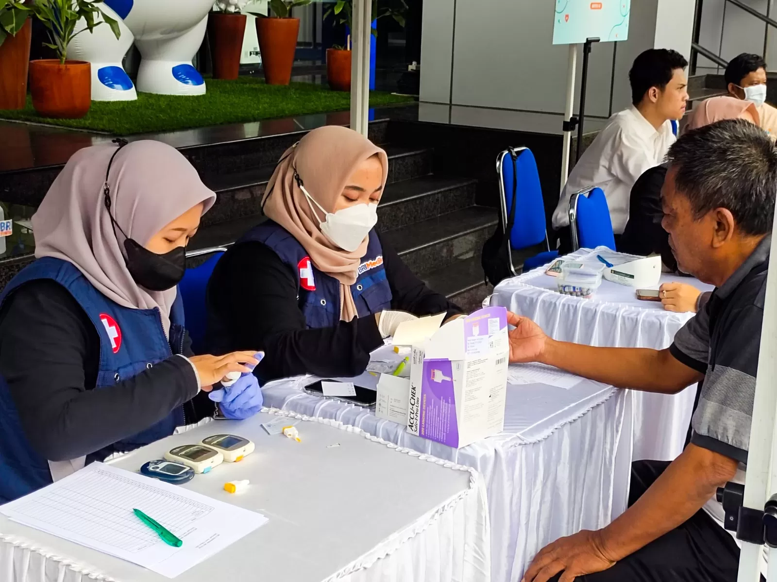 Layanan pemeriksaan kesehatan gratis. (KR/dok)