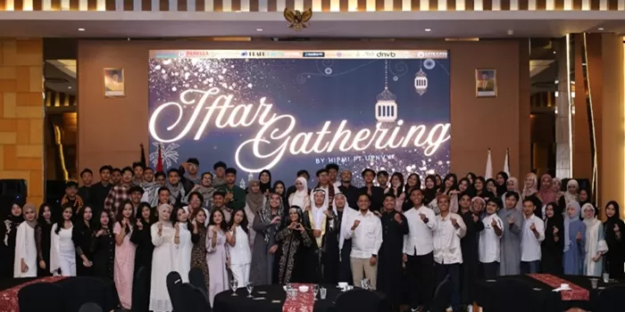 Iftar gathering Hipmi PT UPNVY diikuti ratusan anggota. (Istimewa) 