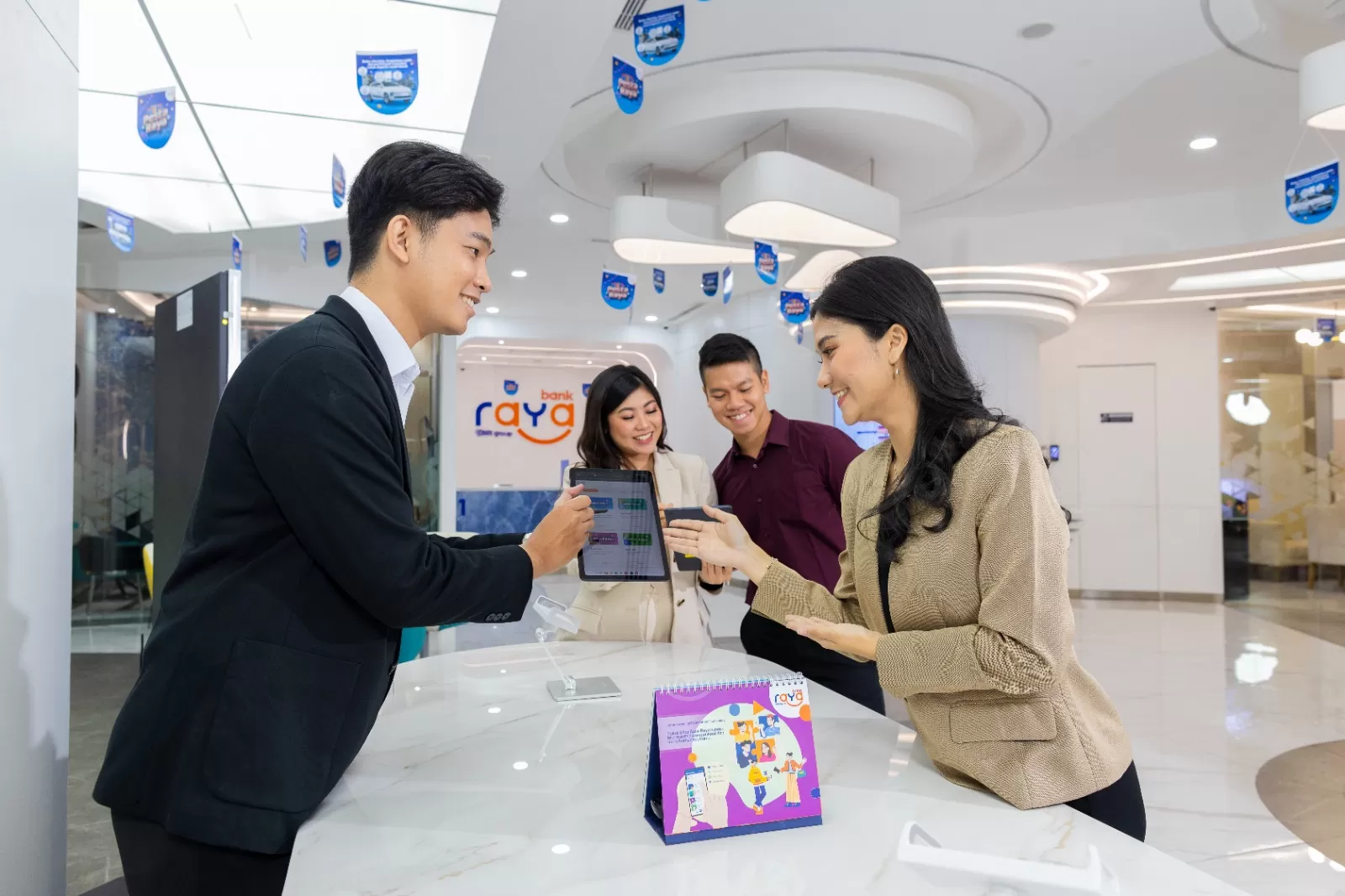 Bank Raya terus mengembangkan produk dan layanan perbankan digital untuk melayani kebutuhan nasabah.  (Istimewa)