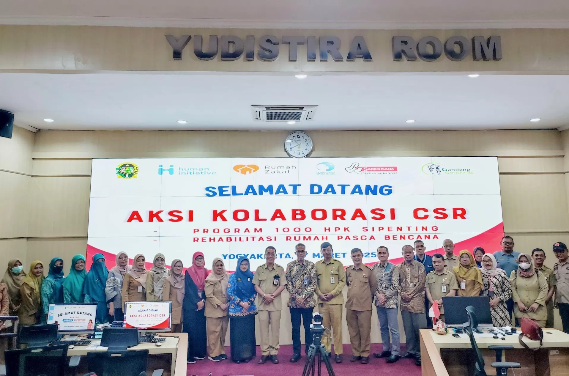 Aksi kolaborasi CSR di Kota Yogyakarta (Ist)