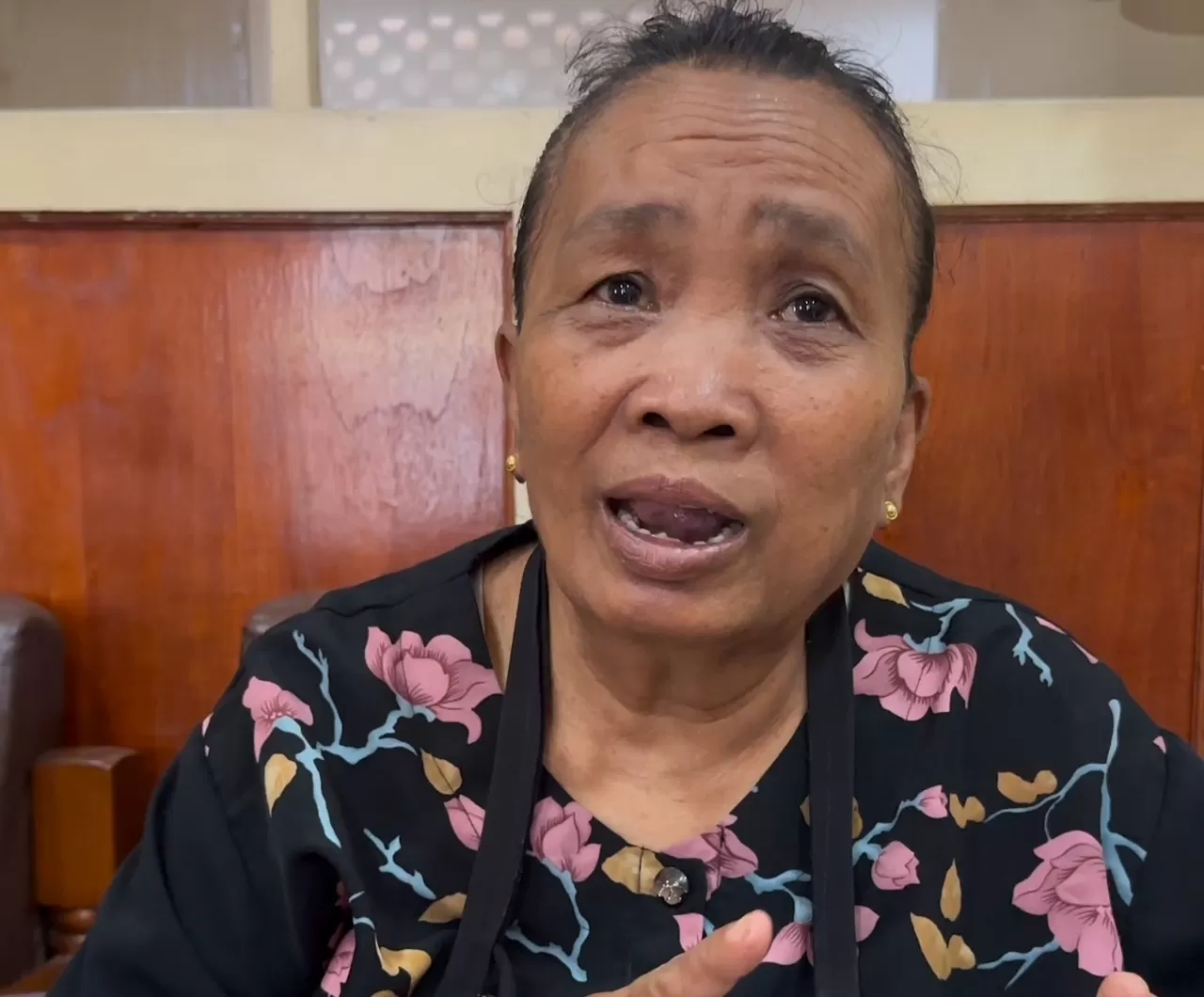 Kasinem atau akrab disapa Yu Jambu; (FX Harminanto)