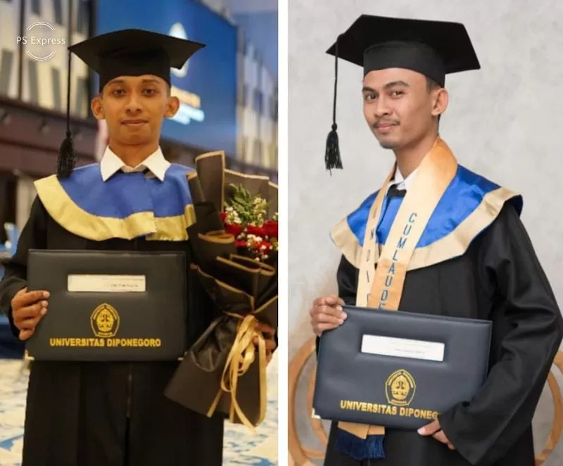 Bima Hadi Kusuma (kiri) dan Moh Shidqon Fikri F.