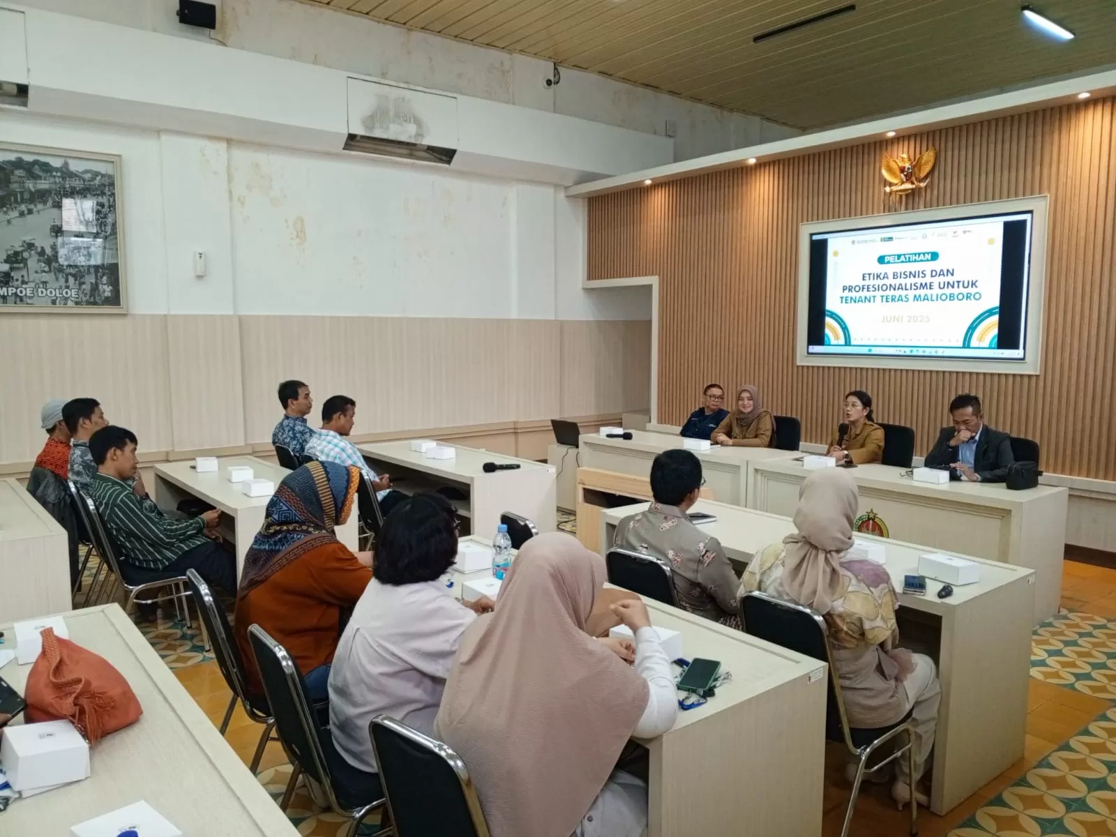 Tenant Teras Malioboro ikuti pelatihan tingkatkan kapasitas  (Ist)