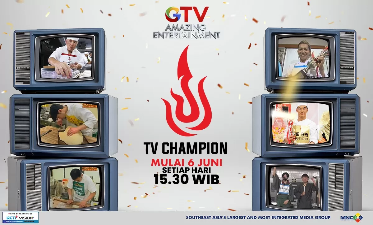  GTV akan menghadirkan game show legendaris asal Jepang, TV Champion,  (Ist)