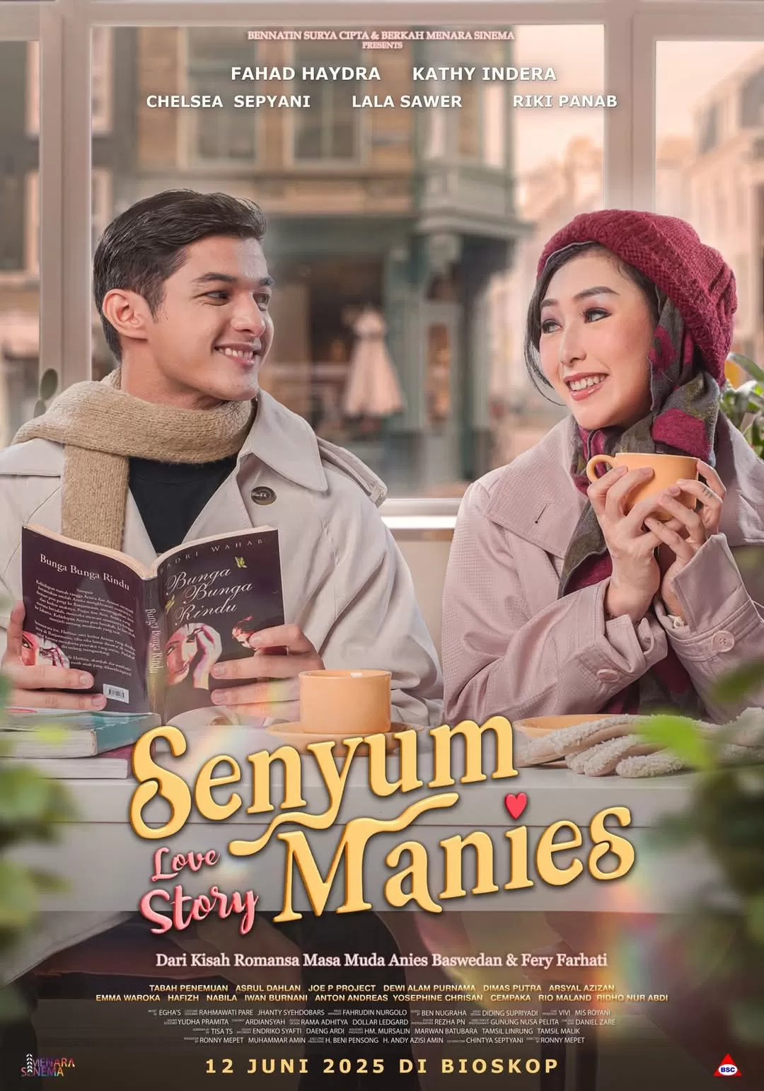 Poster film 'Senyum Manies Love Story' (Ist)