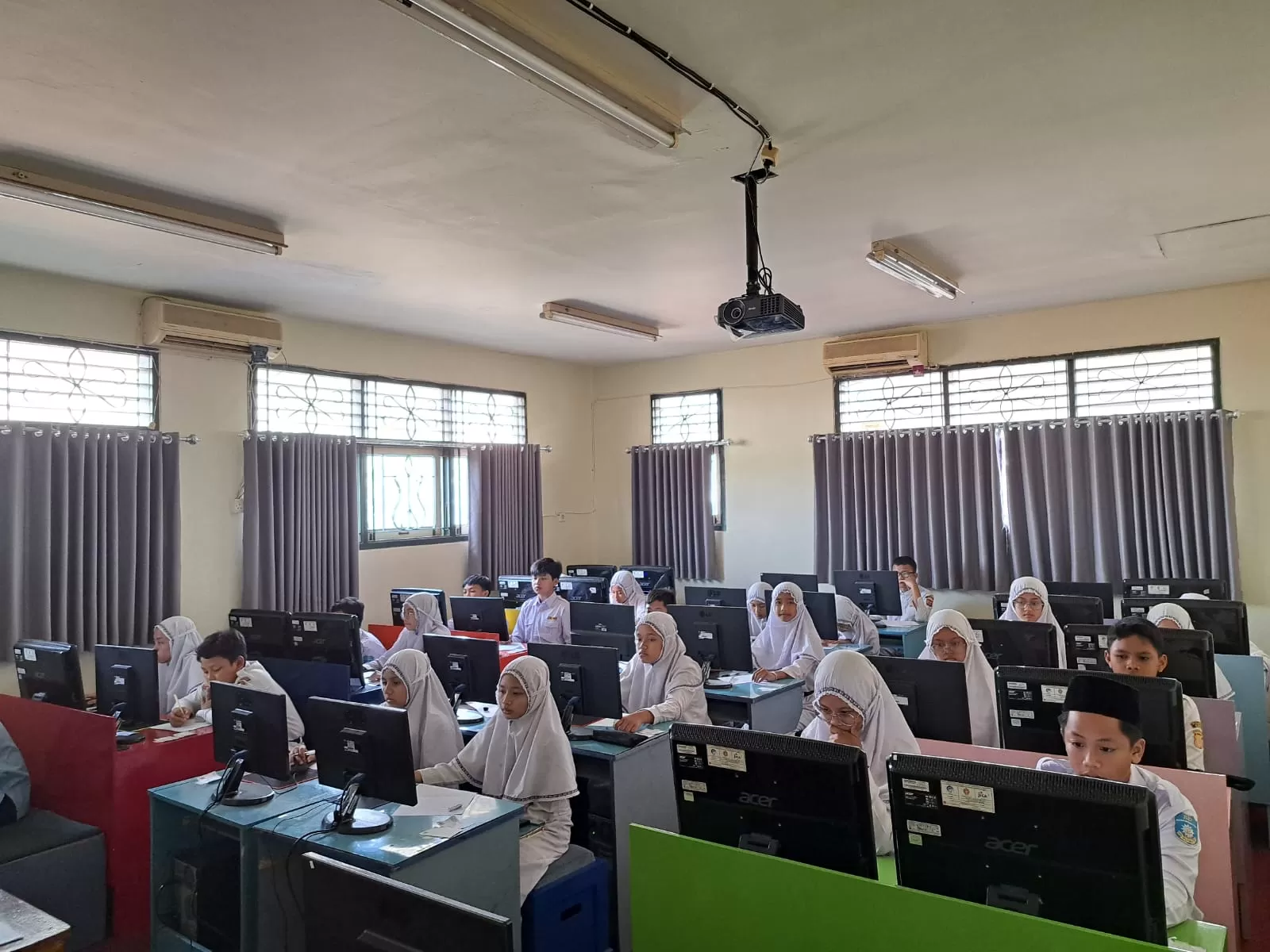 Siswa SD Muhammadiyah Sleman saat mengikuti ASPD beberapa waktu lalu . (Ist)