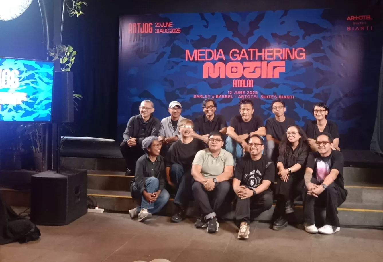 Komisioner dan kru ARTJOG 2025 (Karni Narendra)