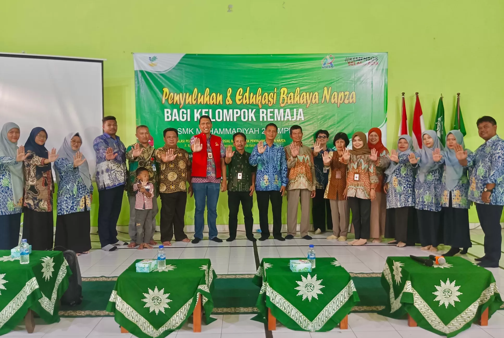  Edukasi bahaya Napza di SMK Muhammadiyah 2 Tempel  (istimewa)