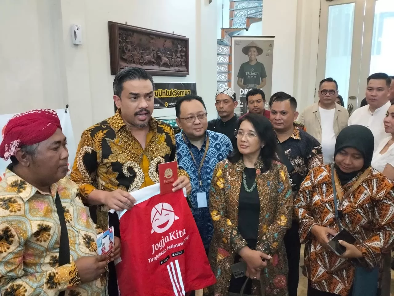  Menteri Maman saat mengenalkan JogjaKita beberapa waktu lalu   (istimewa)