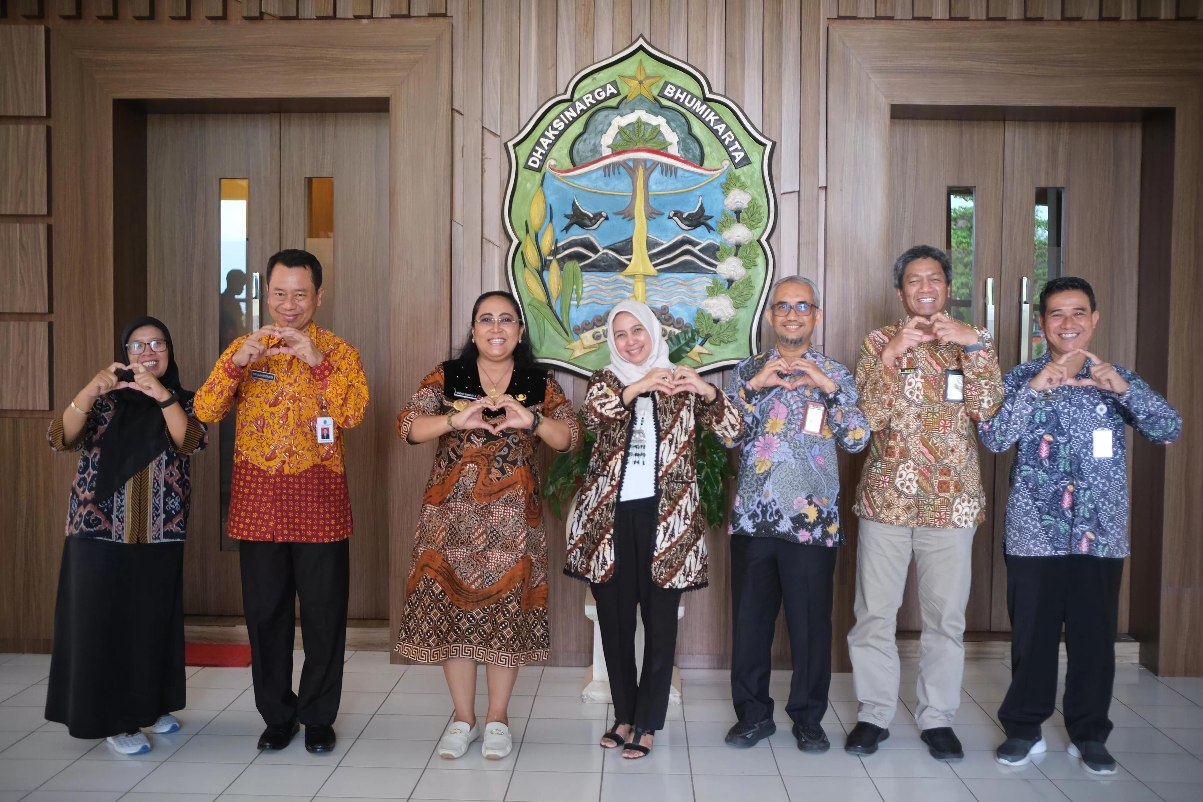 Kunjungan Kanwil DJP DIY ke Bupati Gunungkidul   