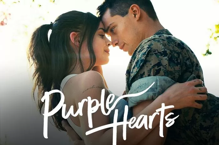 Poster film 'Purple Hearts' (Dok. Netflix)
