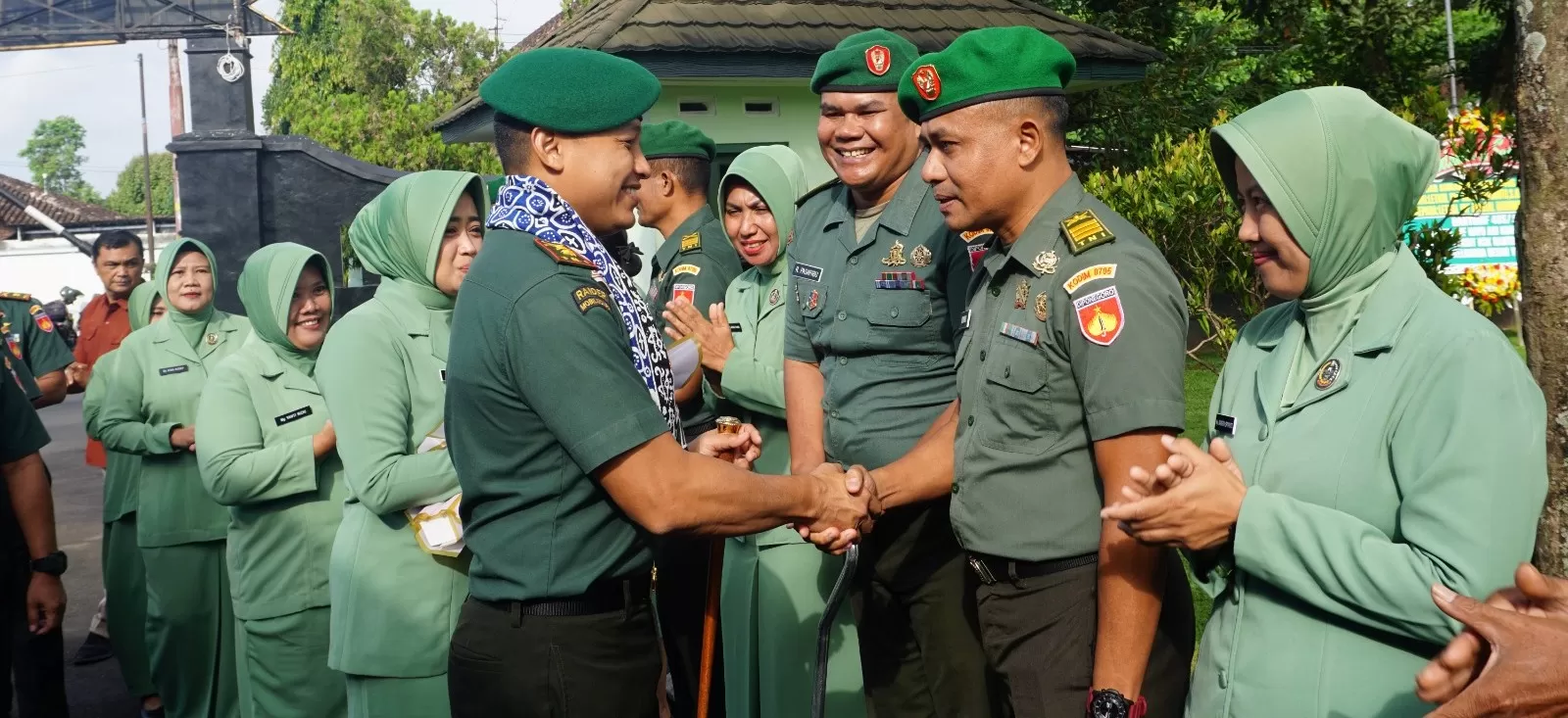 Letkol Inf Afrizal Rakhaman saat berada di Kodim 0705/Magelang. (Thoha) 