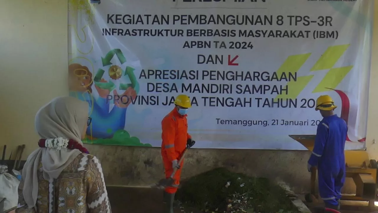   Kunjungan  Wakil Gubernur Lampung Jihan Nurlela di Temanggung   (zaini arrosid)