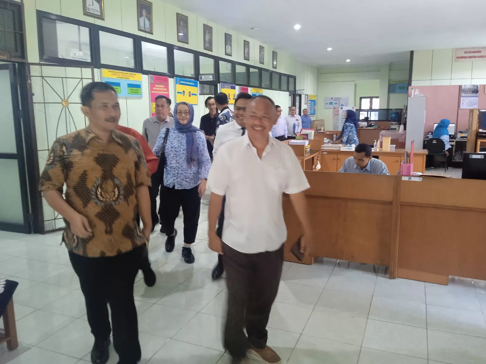 Eko Suwanto saat peninjauan (Foto Dokumen) 