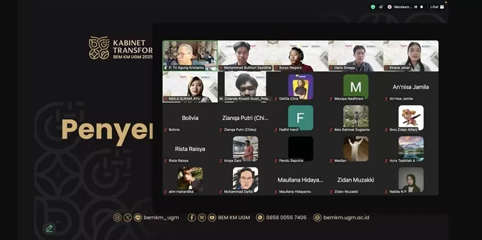 BEM KM UGM gelar diskusi soal masa depan media di era transformasi digital. 