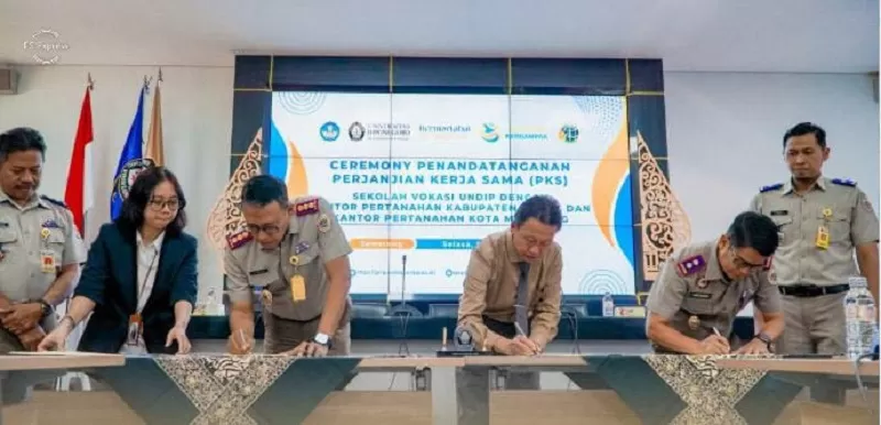 Suasana penandatanganan kerjasama
