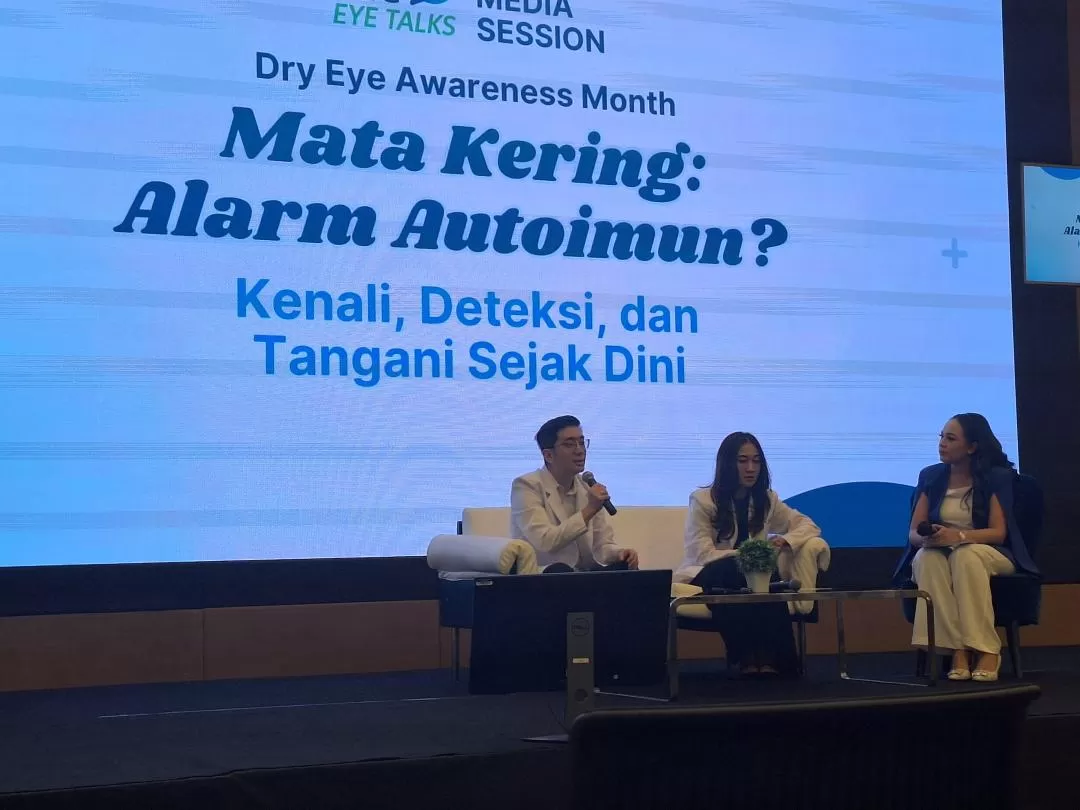 dr. Niluh Archi, SpM (dr. Manda), Dokter Spesialis Mata Kering dan Lensa Kontak, JEC Eye Hospitals and Clinics, di Jakarta, Rabu (16/7).  (Ida)