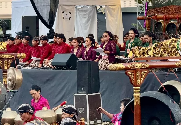 Penampilan AKNSBY dalam Yogyakarta Gamelan Festival 2025.  (Ist)