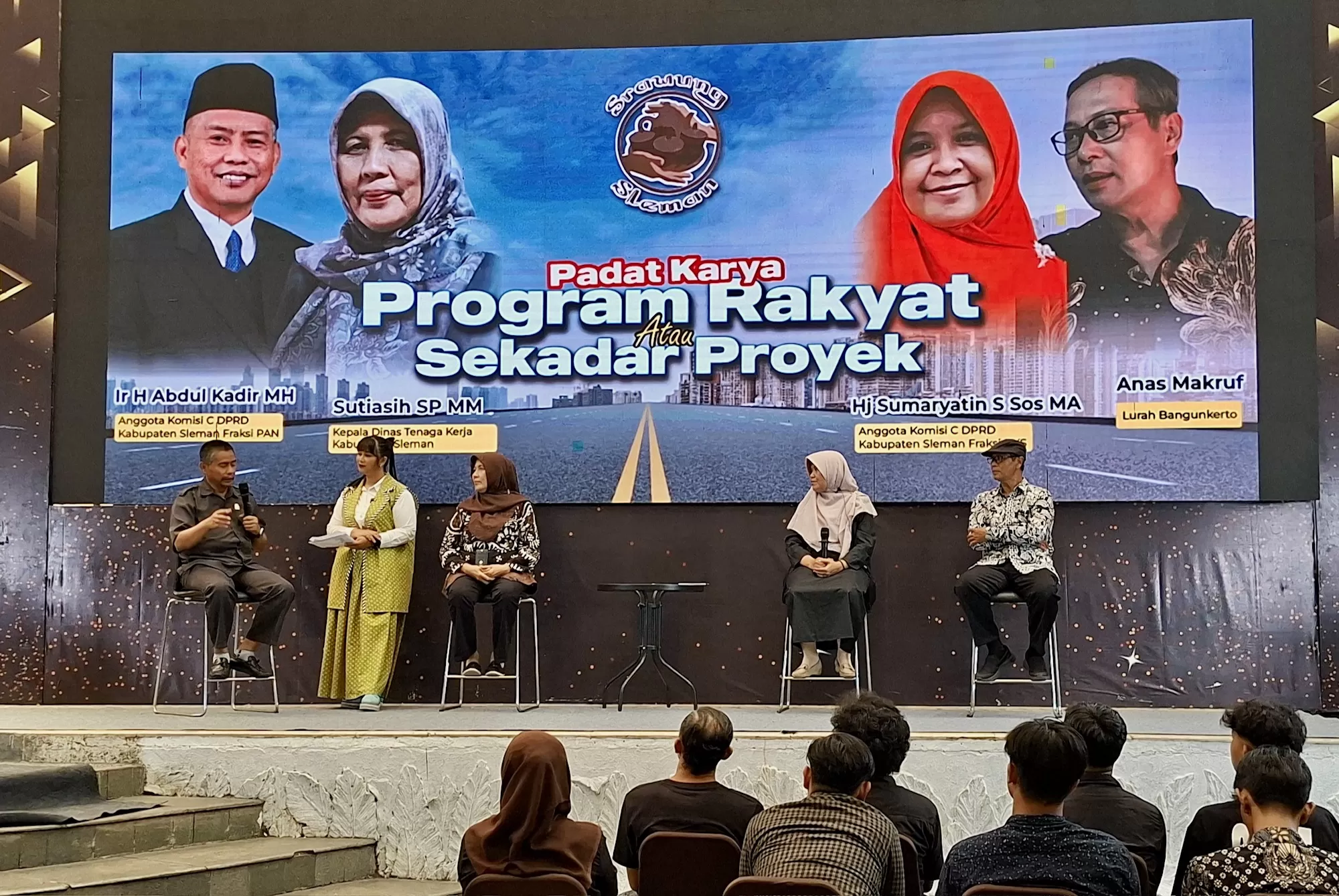   Dialog wakil rakyat Sleman di Youtube Sleman TV