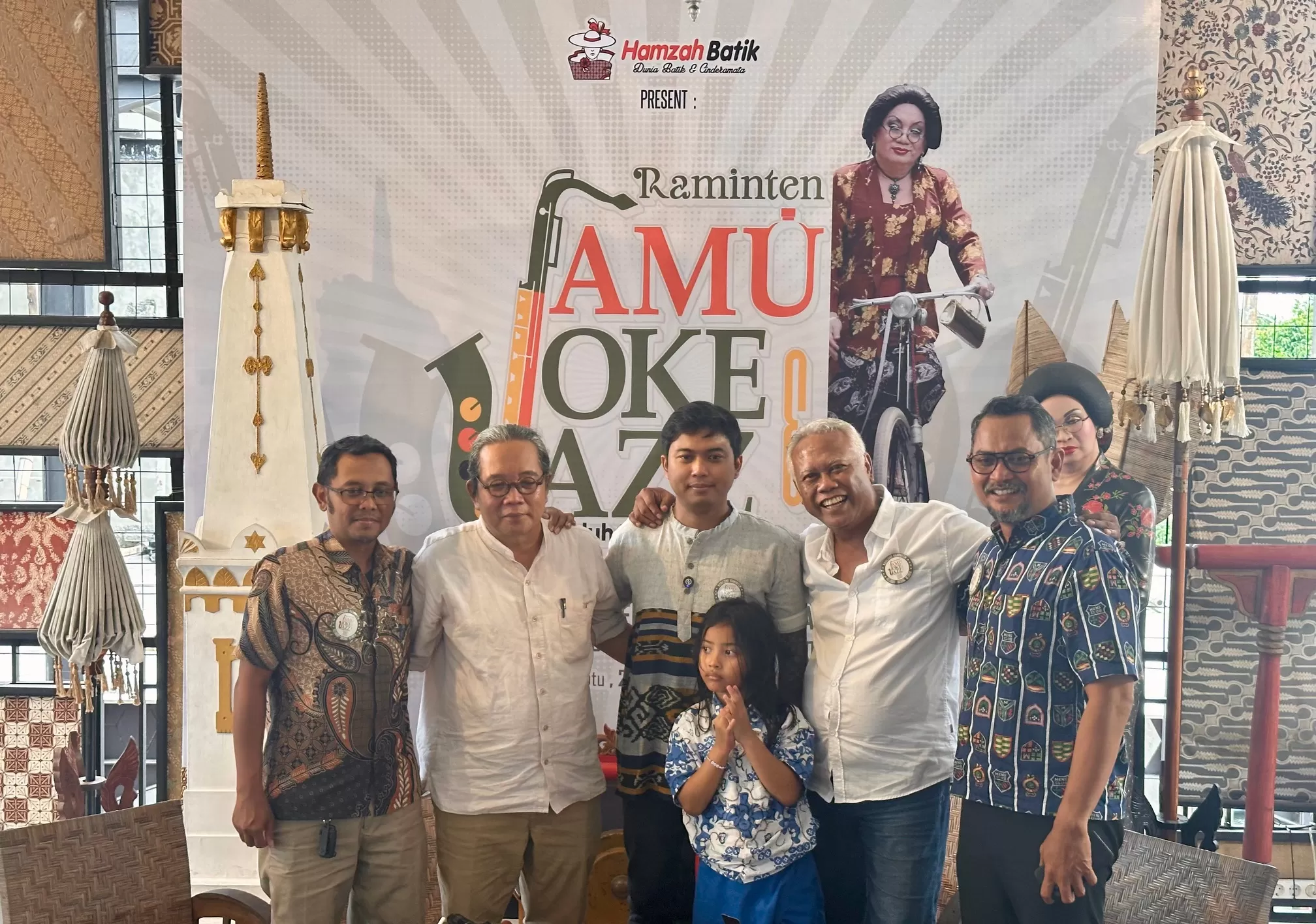 Penyelenggara saat bertoto untuk media  ((Harminanto))