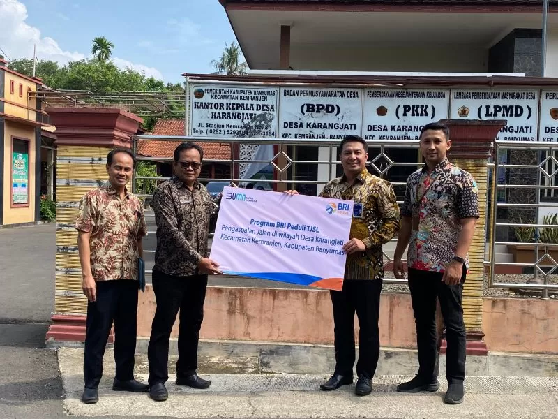 BRI Kantor Cabang Gombong, mengucurkan dana Tanggung Jawab Sosial Lingkungan (TJSL) dengan total sebesar Rp. 348 juta (Foto: Istimewa)