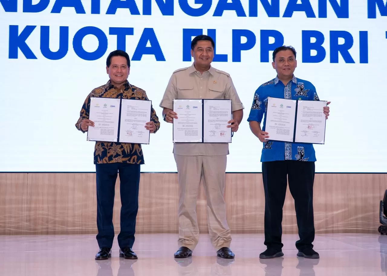 Penandatanganan MoU Kuota Penyaluran dan Akad Massal 1.000 Nasabah KPR Subsidi (Ist)