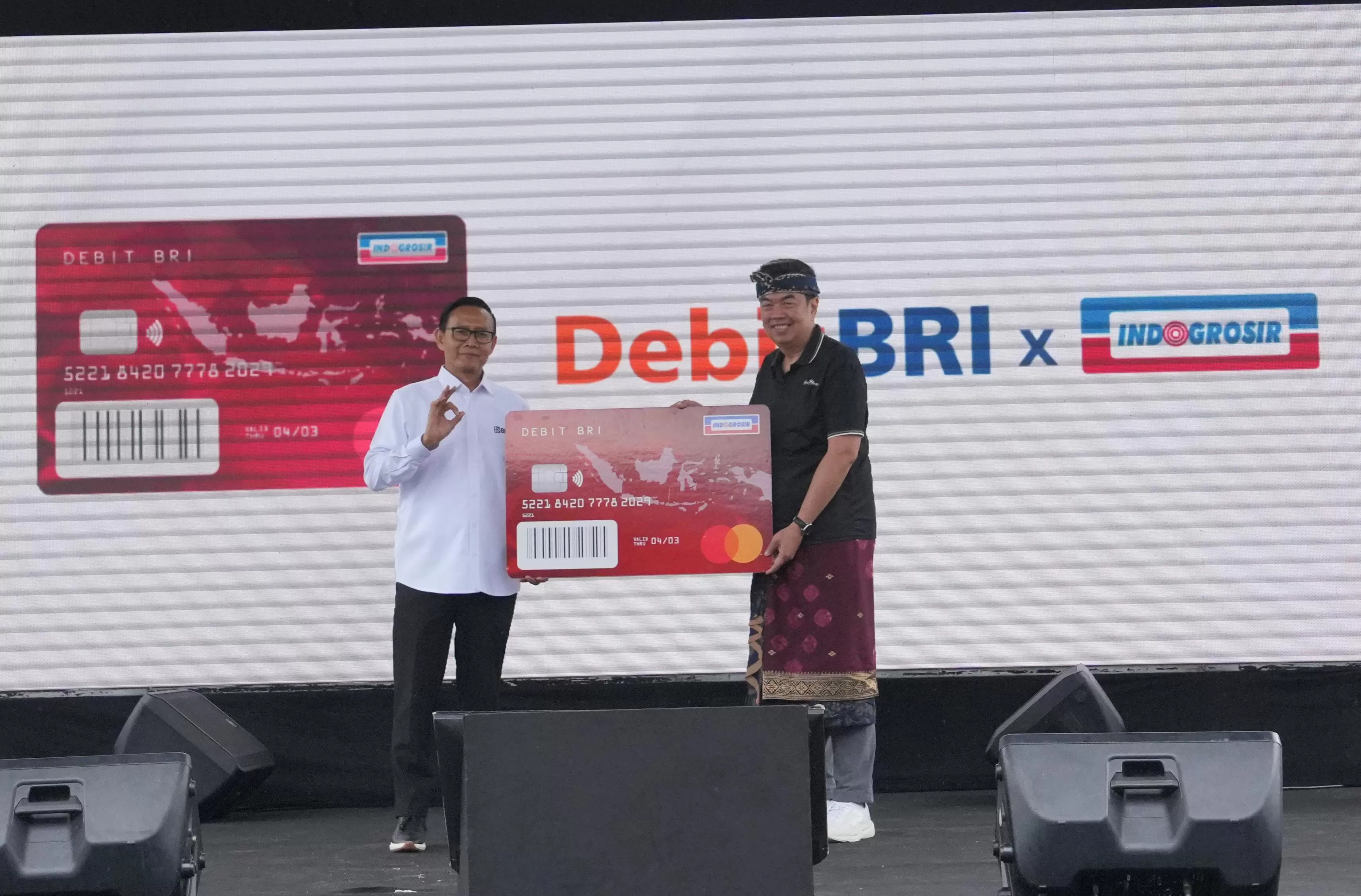 Peluncuran Kartu Debit Co-Branding BRI &ndash; Indogrosir (Ist)