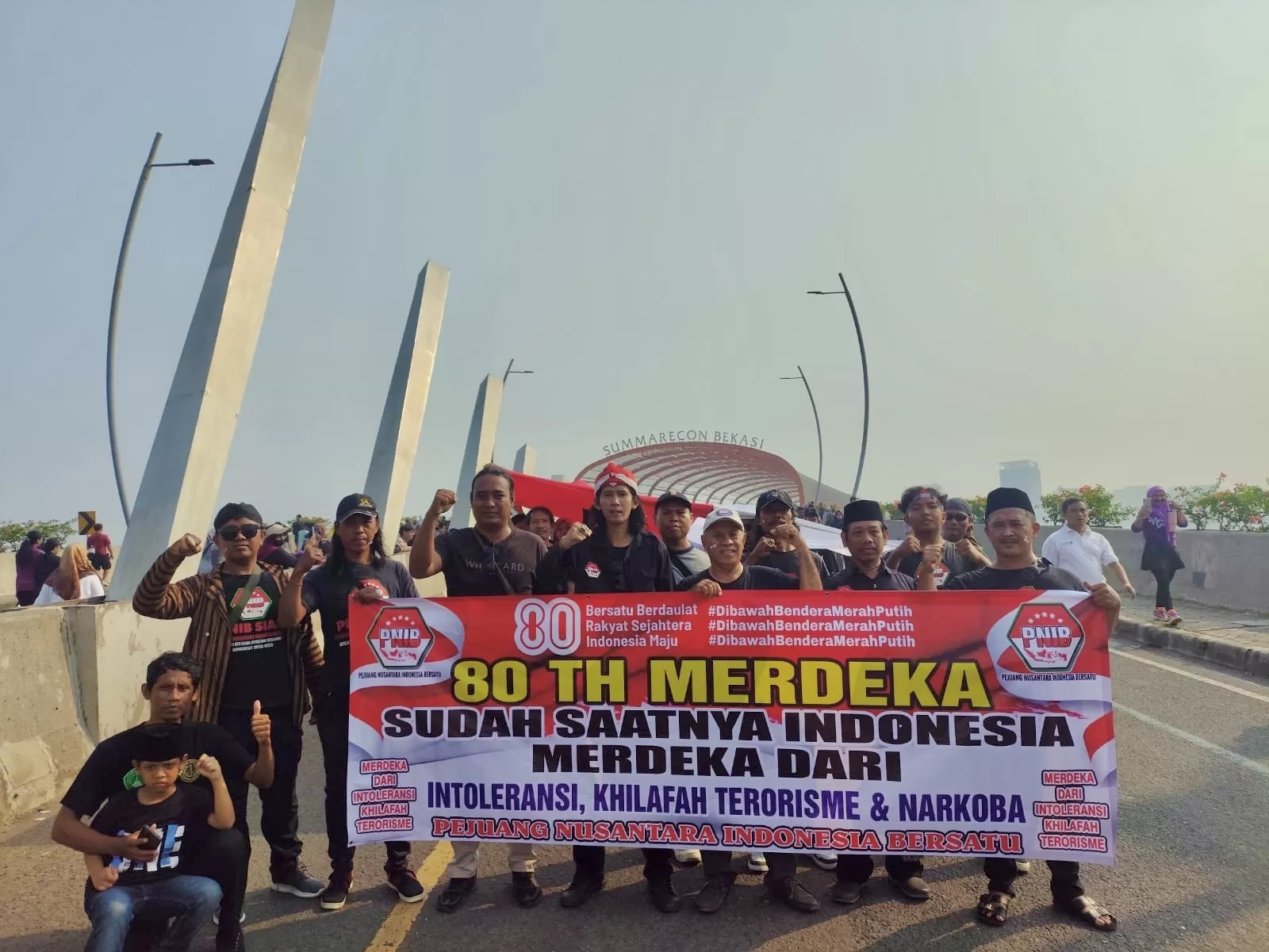 PNIB gelar Kirab Merah Putih (ist)