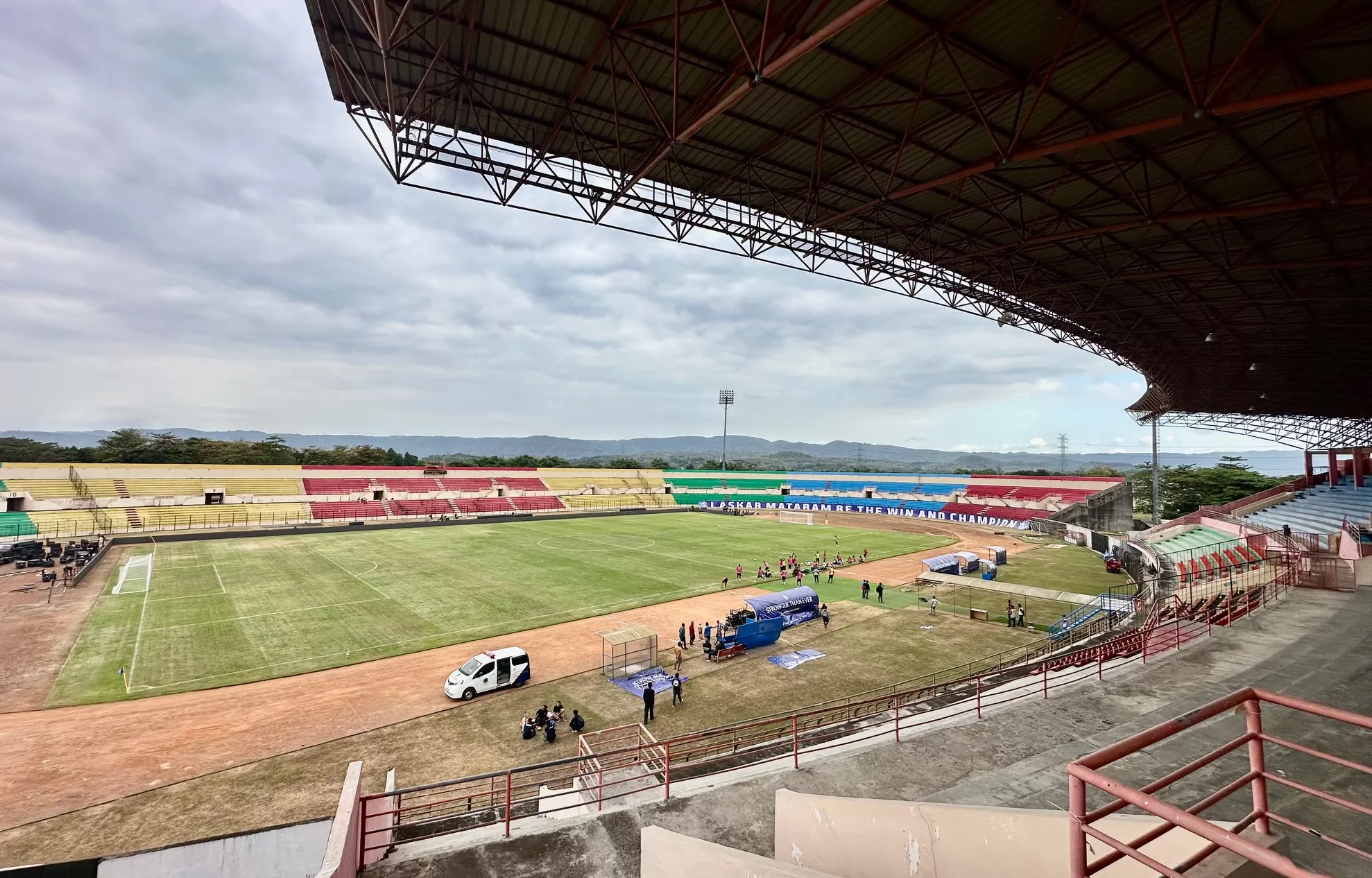  Suasana SSA dari salah satu sudut tribun (Harminanto)   (FX Harminanto)