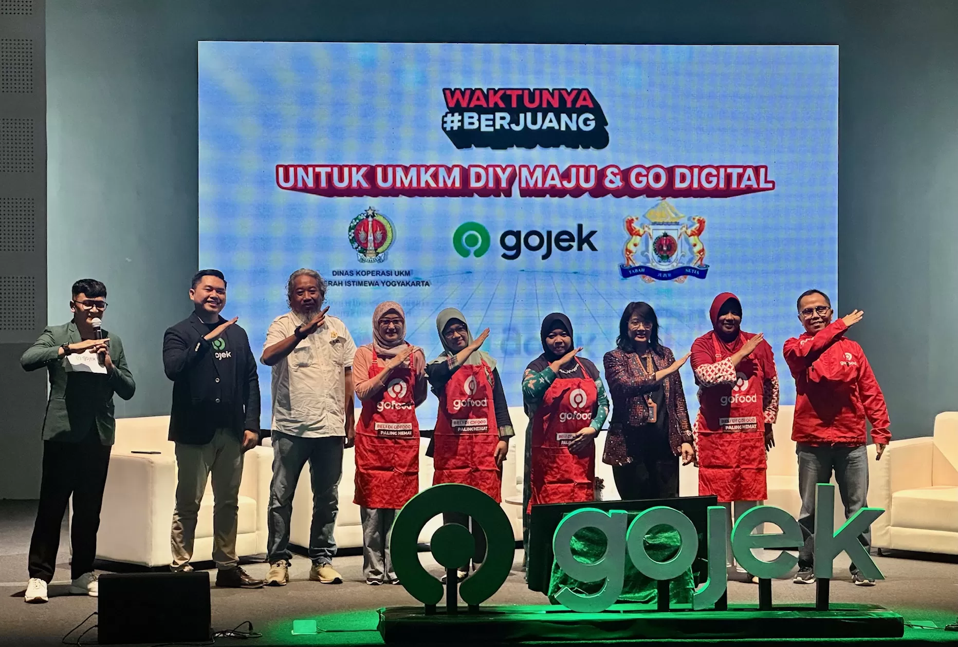   Gojek kerjasama dengan stakeholder di DIY bantu UMKM (Harminanto)