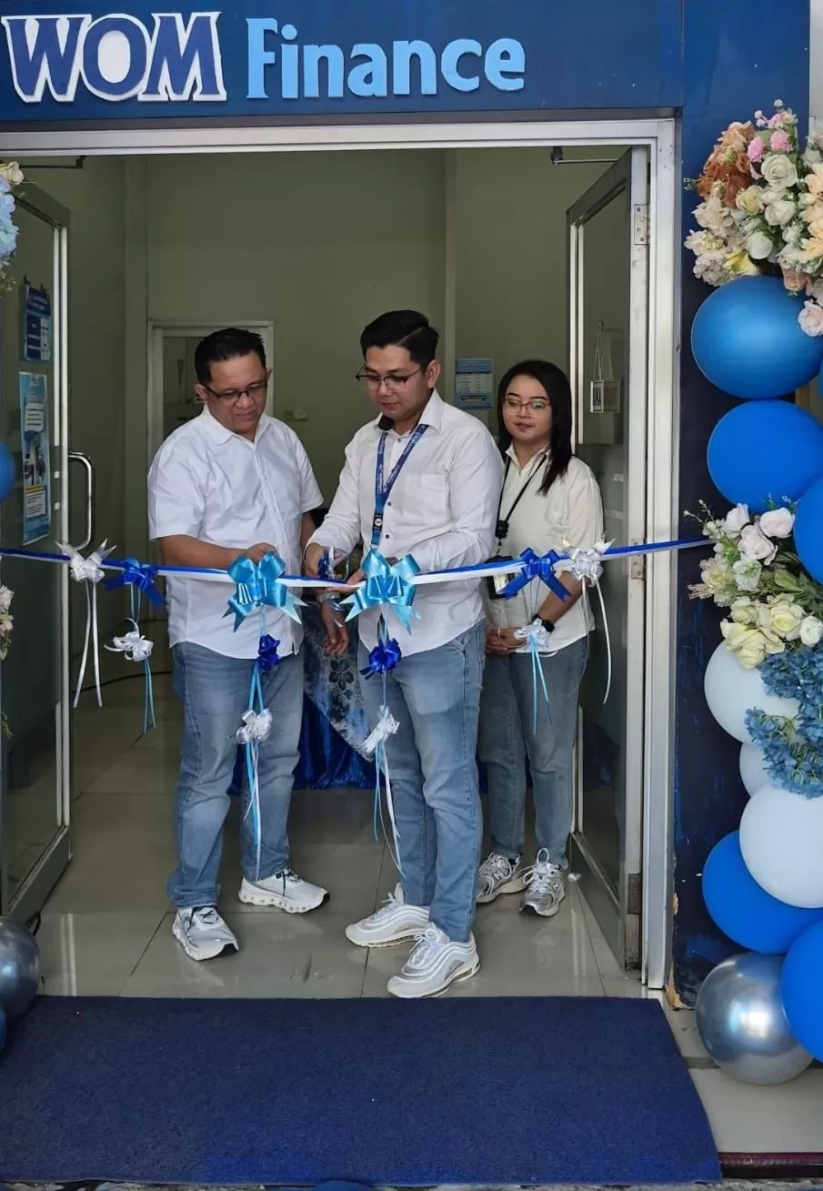 peresmian Kantor Cabang Purworejo dilakukan oleh Andriansyah Gumay, Business Unit Head WOM Finance Regional Jawa Tengah Selatan