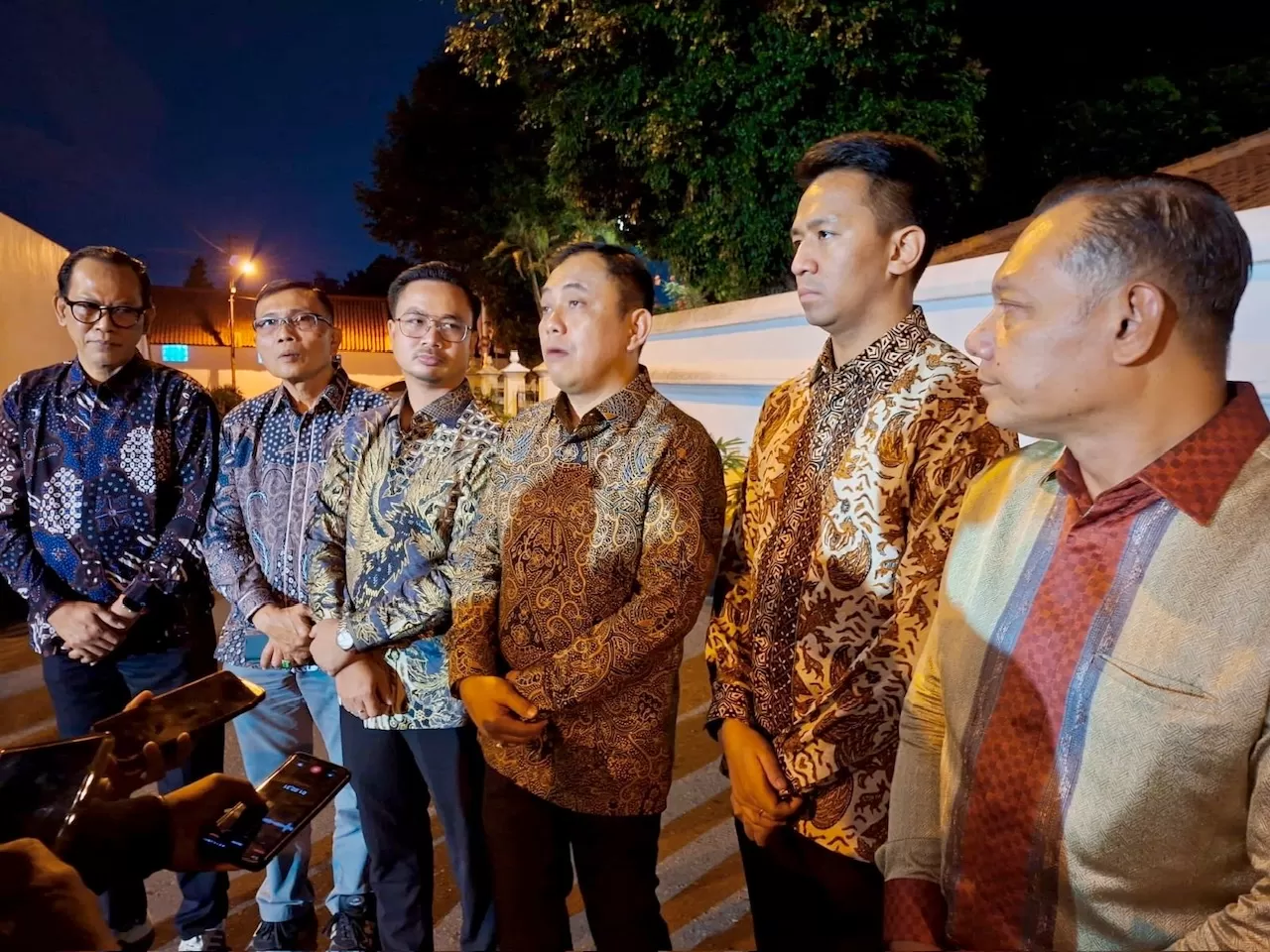  Legistalator Gerindra DIY usai bertemu Sultan di Kraton Kilen (istimewa)