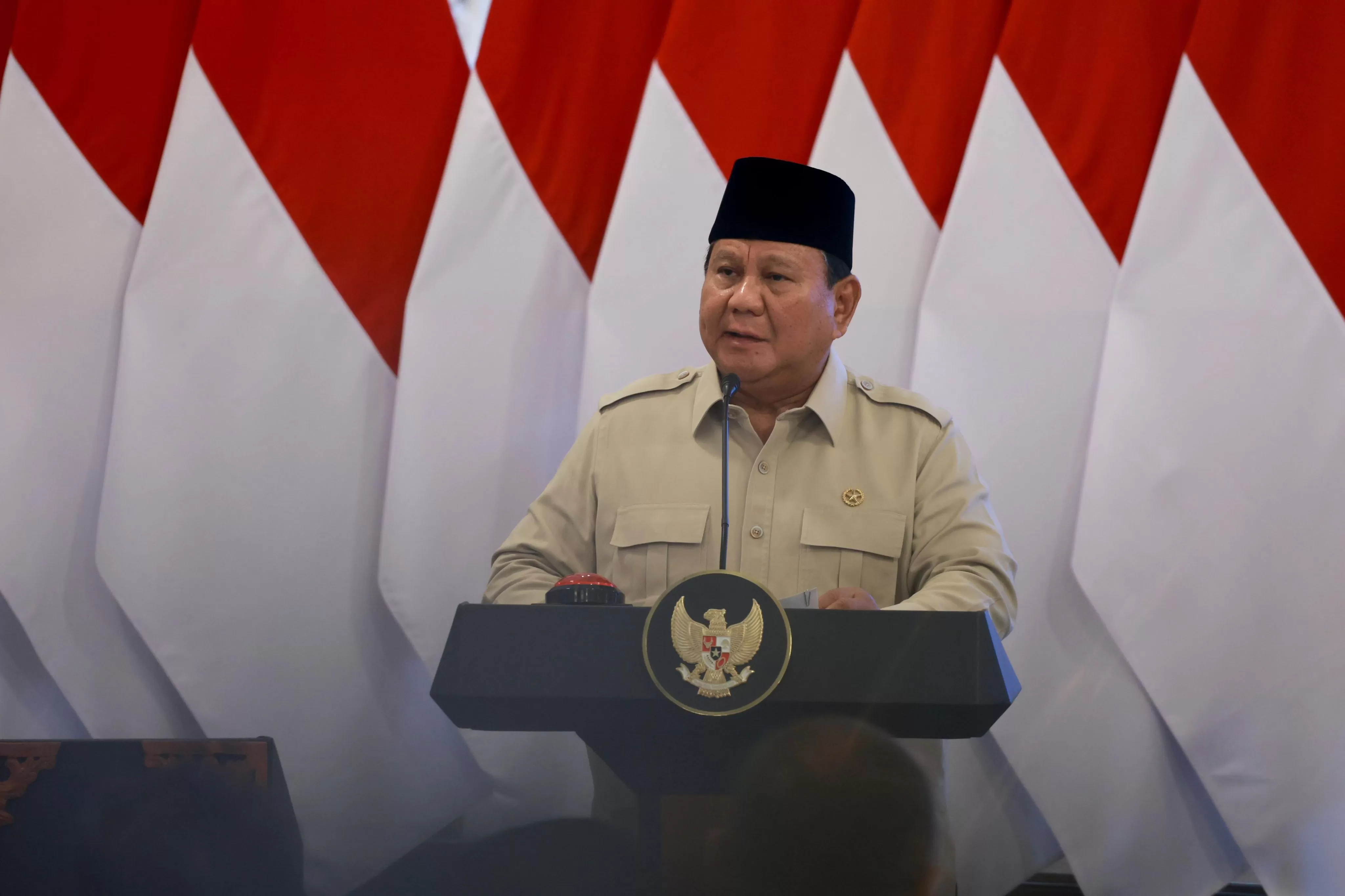 Presiden Indonesia Prabowo Subianto (foto: akun X @prabowo)   