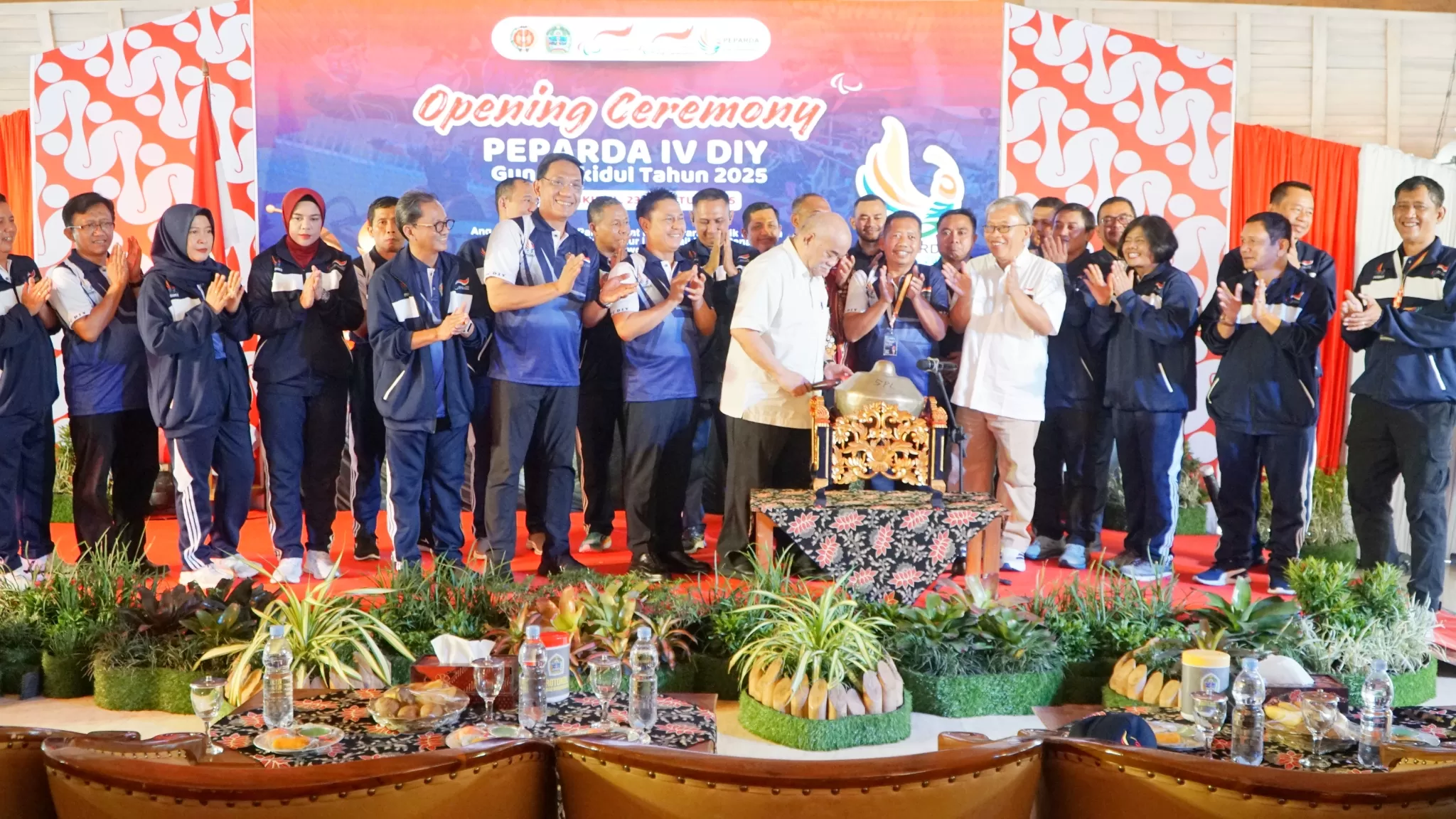 Pembukaan Peparda IV DIY 2025 oleh Wakil Gubernur DIY. (Istimewa.)